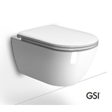 GSI PURA SWIRL 881500C - ΛΕΚΑΝΗ ΚΡΕΜΑΣΤΗ (55cm) SLIM SOFT CLOSE - MADE IN ITALY