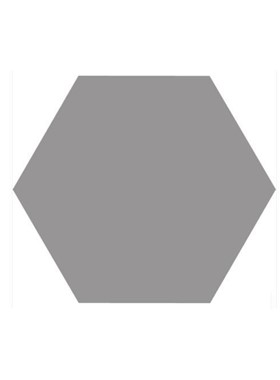 HEXA GREY 25X22 - ΓΚΡΙ ΜΑΤ ΕΞΑΓΩΝΑ ΓΡΑΝΙΤΟΠΛΑΚΑΚΙΑ