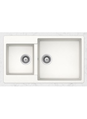 SCHOCK CRISTALITE ELEMENT 31290-1301 (86x50cm) SUPERWHITE - ΝΕΡΟΧΥΤΗΣ ΓΡΑΝΙΤΕΝΙΟΣ ΕΝΘΕΤΟΣ