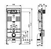 TECE PROFIL UNI W  9300300 - KAZANAKI ΚΡΕΜΑΣΤΗΣ ΛΕΚΑΝΗΣ (ΓΙΑ ΓΥΨΟΣΑΝΙΔΑ - ΠΑΧΟΣ 15CM) 9.300.300