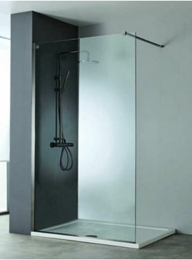 ΠΑΝΕΛ ΝΤΟΥΣΙΕΡΑΣ BLACK BRUSHED PVD DEVON IWIS WALK-IN IW70C-411 (70xY200cm) ΚΑΤΑ ΑΛΑΤΩΝ