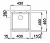 BLANCO SUBLINE 400-U (43X46) ANTHRACITE - ΝΕΡΟΧΥΤΗΣ ΥΠΟΚΑΘΗΜΕΝΟΣ