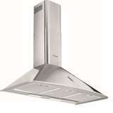 PYRAMIS ΚΑΜΙΝΑΔΑ ΟΒΑΛ 90cm INOX - ΑΠΟΡΡΟΦΗΤΗΡΑΣ ΕΠΙΤΟΙΧΟΣ 065030501