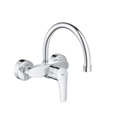 GROHE EUROSMART 32482003 - ΜΠΑΤΑΡΙΑ ΚΟΥΖΙΝΑΣ ΤΟΙΧΟΥ ΧΡΩΜΕ