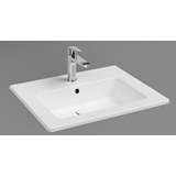 BIANCO CERAMICA FLAT 36060 - ΝΙΠΤΗΡΑΣ ΠΟΡΣΕΛΑΝΗΣ 62,5x46,5cm ΕΠΙΚΑΘΗΜΕΝΟΣ ΕΠΙΠΛΟΥ