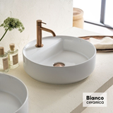 BIANCO CERAMICA FOCUS 33042 - ΝΙΠΤΗΡΑΣ ΠΟΡΣΕΛΑΝΗΣ Φ42cm ΕΠΙΤΡΑΠΕΖΙΟΣ