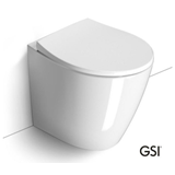 GSI MODO SWIRL BACK TO WALL 981000C - ΛΕΚΑΝΗ ΥΠ/ΟΑ (52cm) SLIM SOFT CLOSE - MADE IN ITALY