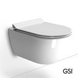 GSI PURA SWIRL 881500SC - ΛΕΚΑΝΗ ΚΡΕΜΑΣΤΗ (55cm) SUPER SLIM SOFT CLOSE - MADE IN ITALY