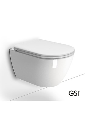 GSI PURA SWIRL 881600C - ΛΕΚΑΝΗ ΚΡΕΜΑΣΤΗ (50cm) ME ΚΑΘΙΣΜΑ SLIM SOFT CLOSE