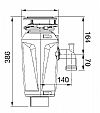 Franke ELITE SLIM 125 Σκουπιδοφάγος - 1&1/4 hp 3102053935